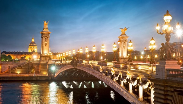 A cobblestone street in a historical European city